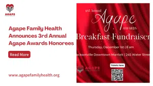 Agape Family Health Announces 3rd Annual Agape Awards Honorees