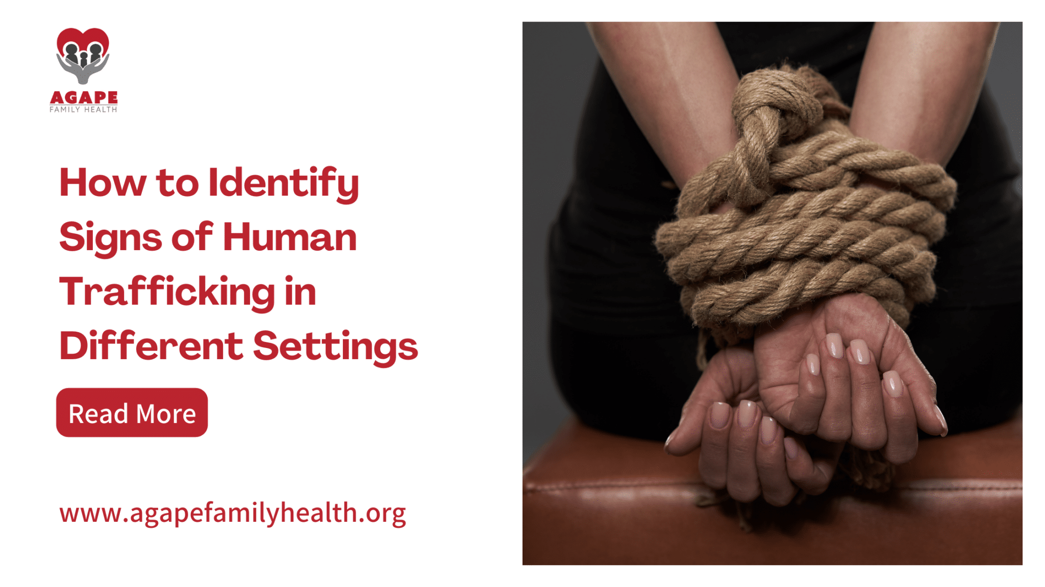 Identify Signs of Human Trafficking in Different Settings