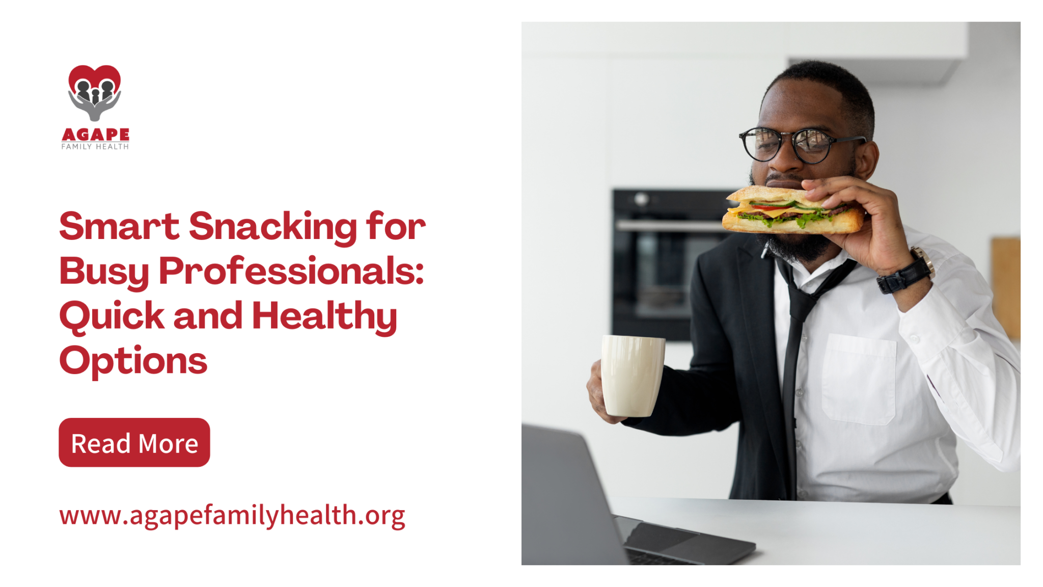 Smart Snacking for Busy Professionals - blog banner